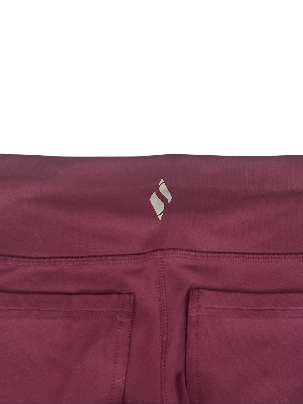 SKECHERS GO WALK OG Pant Regular length Burgundy Size Large Activewear Like new - Picture 11 of 11